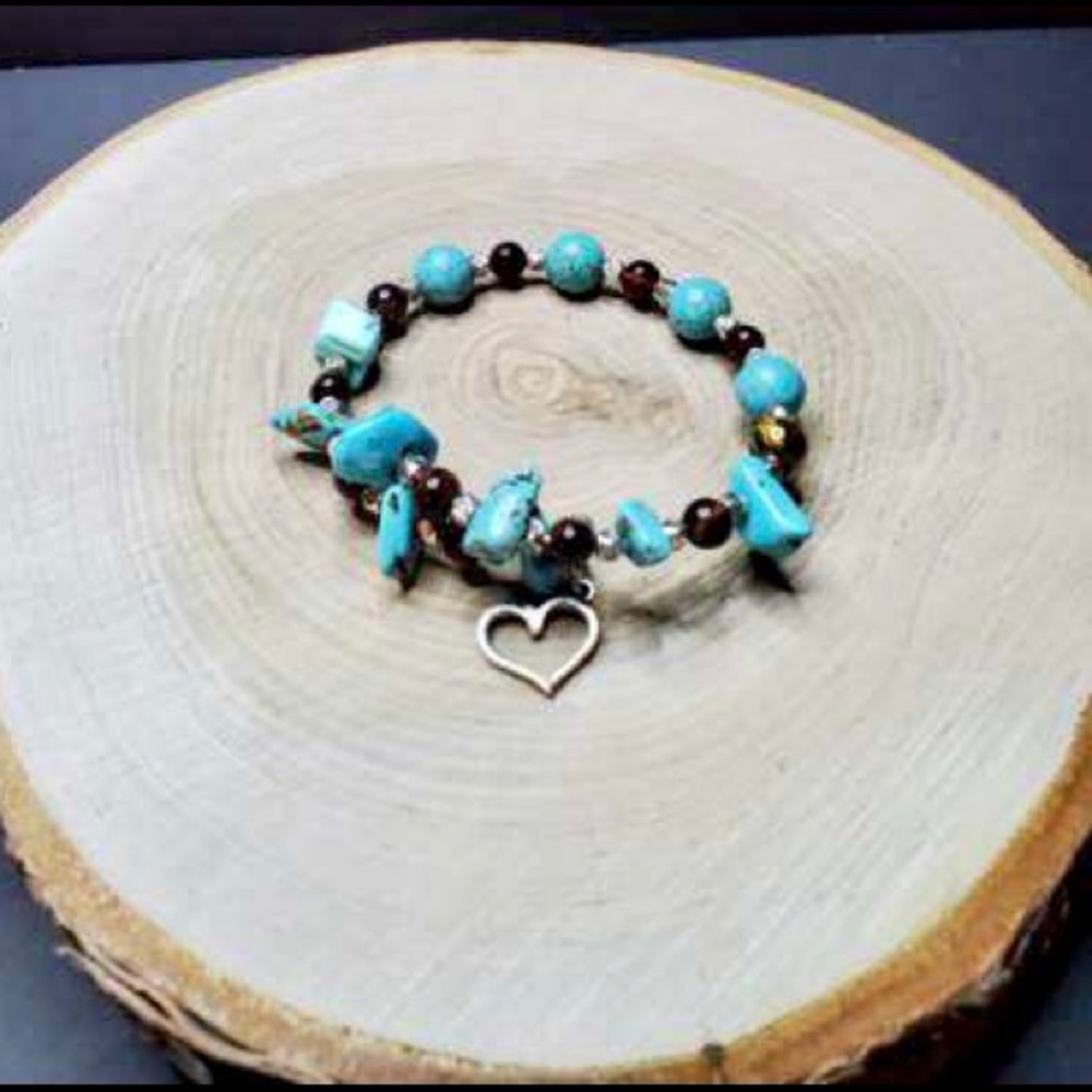 Handmade Beaded Wrap Style Bracelet